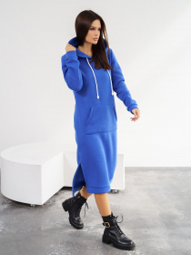 Платье миди ISSA Plus модель 11104__electrician Фото