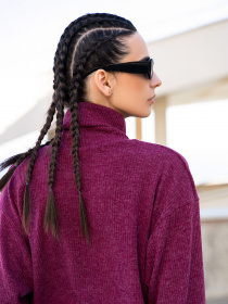 Повседневный костюм ISSA Plus модель 13557_burgundy Повседневный костюм ISSA Plus модель 13557_burgundy Фото