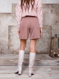 Повседневные шорты ISSA Plus модель SA-94_beige Фото