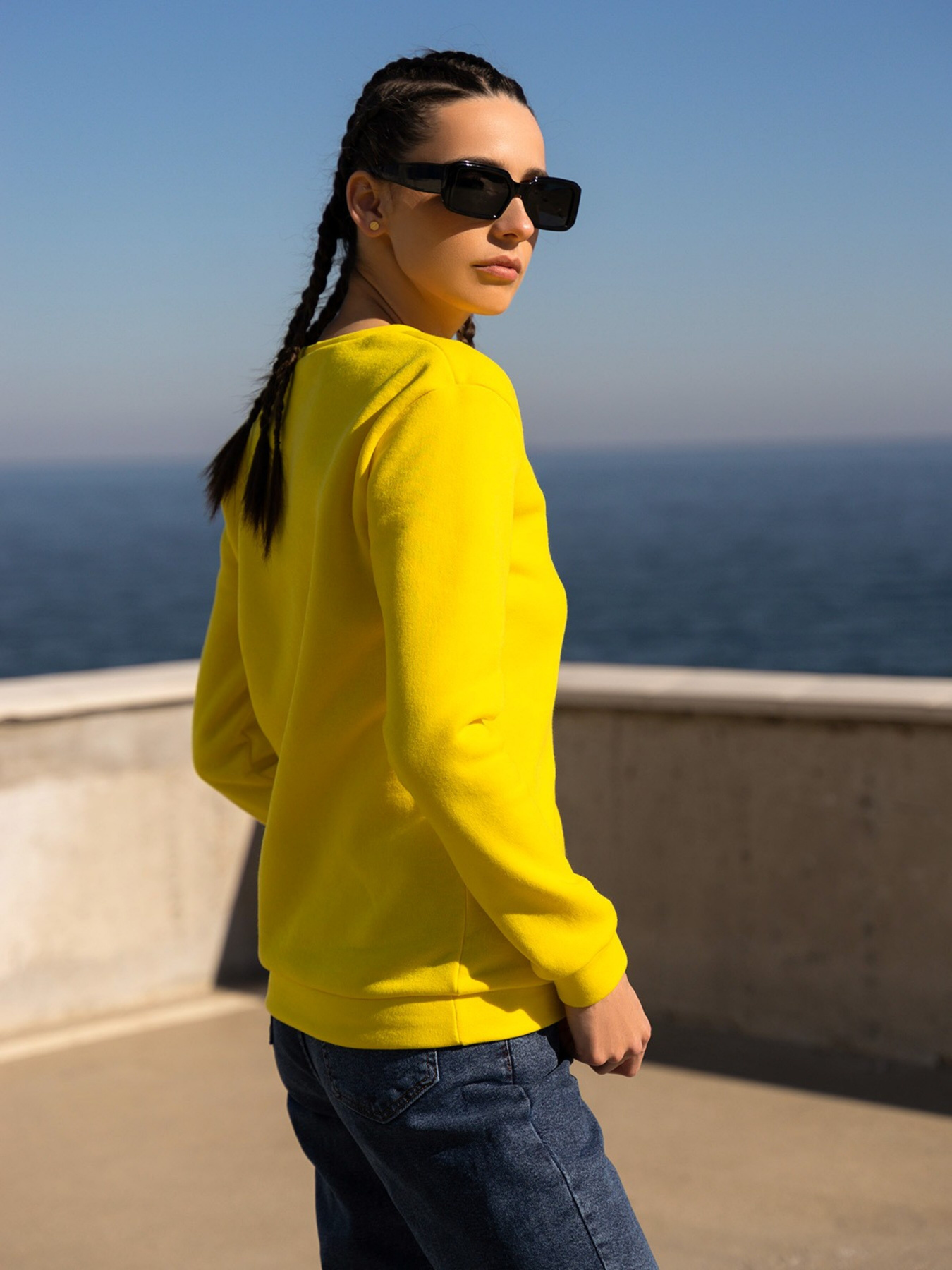 Світшот ISSA Plus модель 13599_yellow Фото