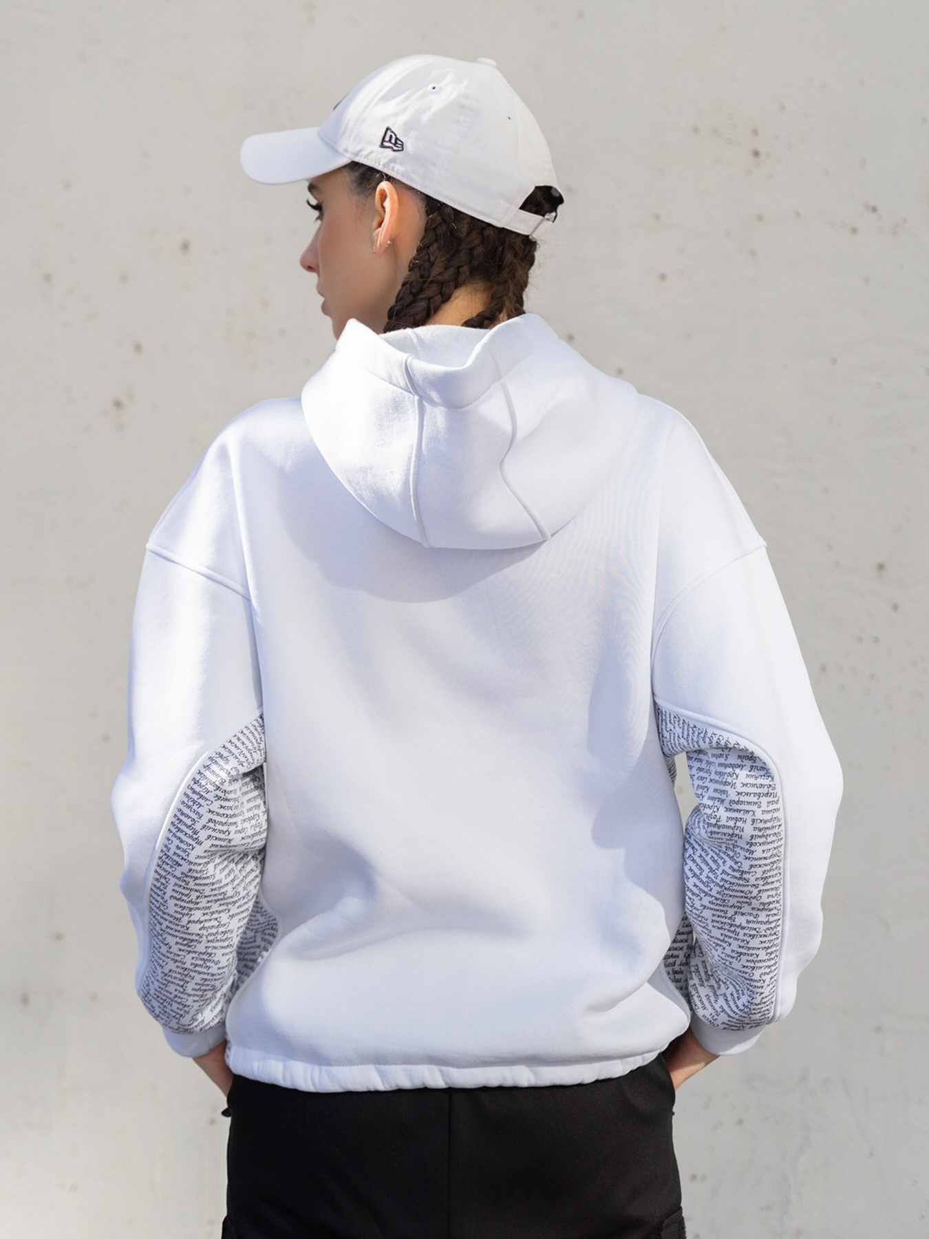 Худі ISSA Plus модель 13605_white Фото