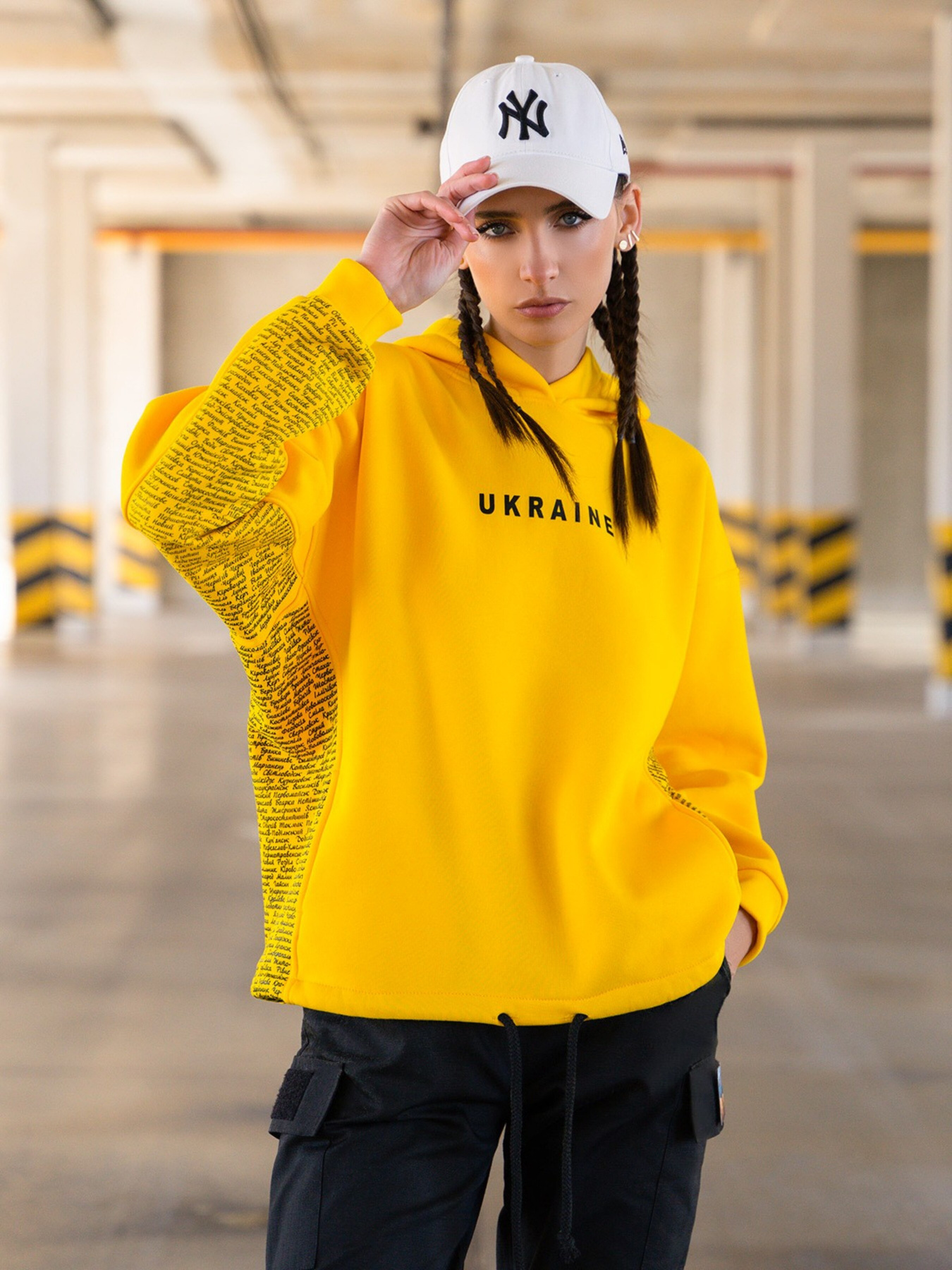 Худи ISSA Plus модель 13605_yellow Фото