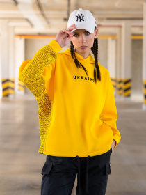 Худи ISSA Plus модель 13605_yellow Фото