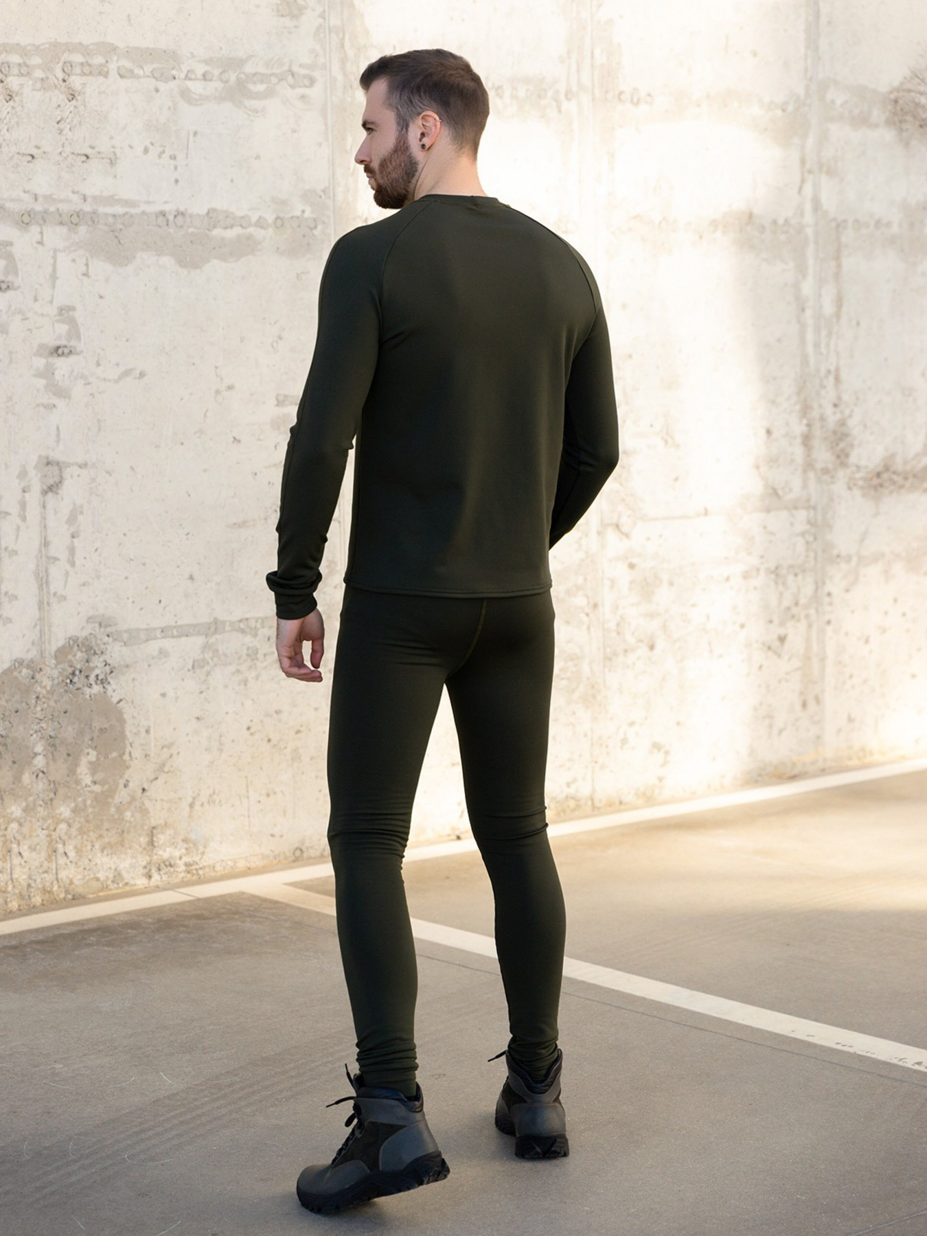 Термобелье ISSA Plus модель GN-472_khaki Термобелье ISSA Plus модель GN-472_khaki Фото