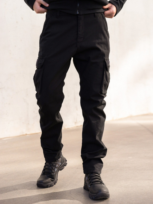 Брюки ISSA Plus модель GN-477_black Фото