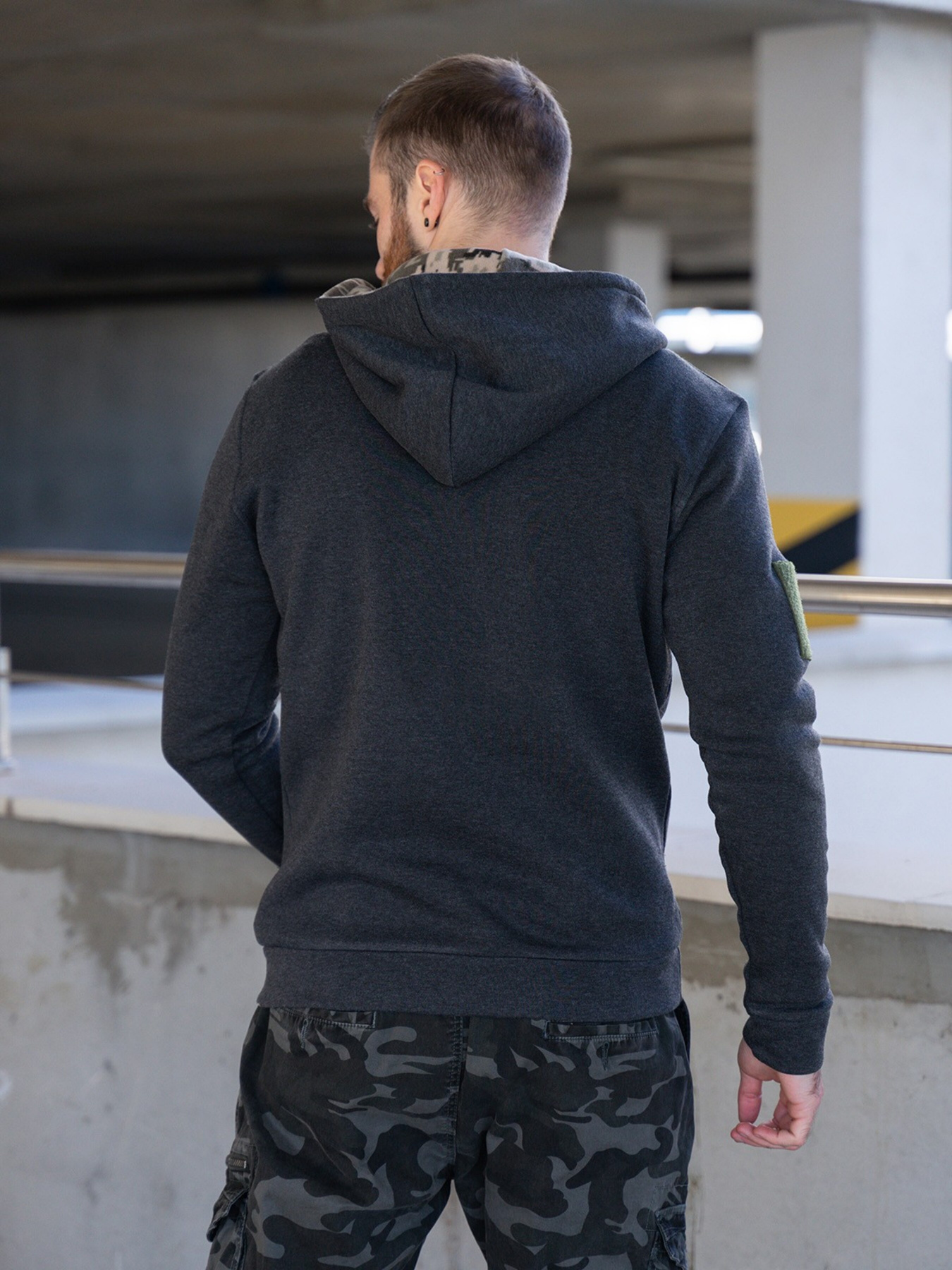 Худи ISSA Plus модель GN-487_darkgray Фото