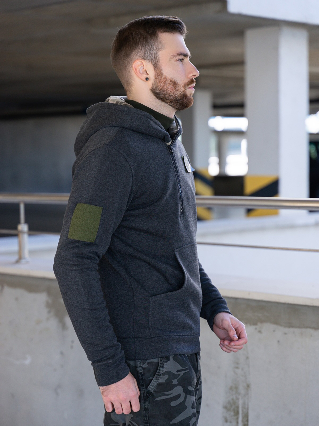 Худи ISSA Plus модель GN-487_darkgray Фото