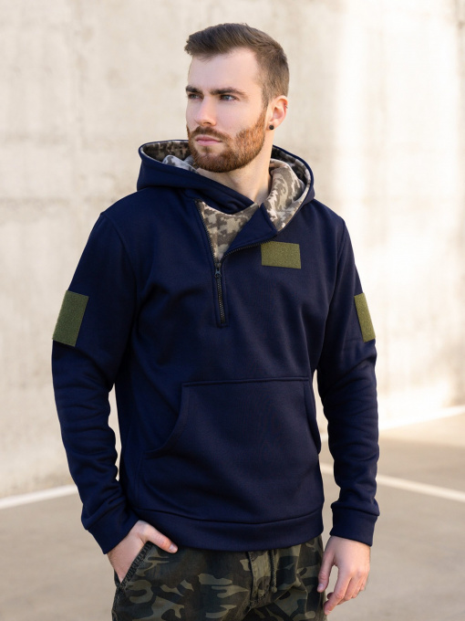 Худі ISSA Plus модель GN-487_darkblue Фото