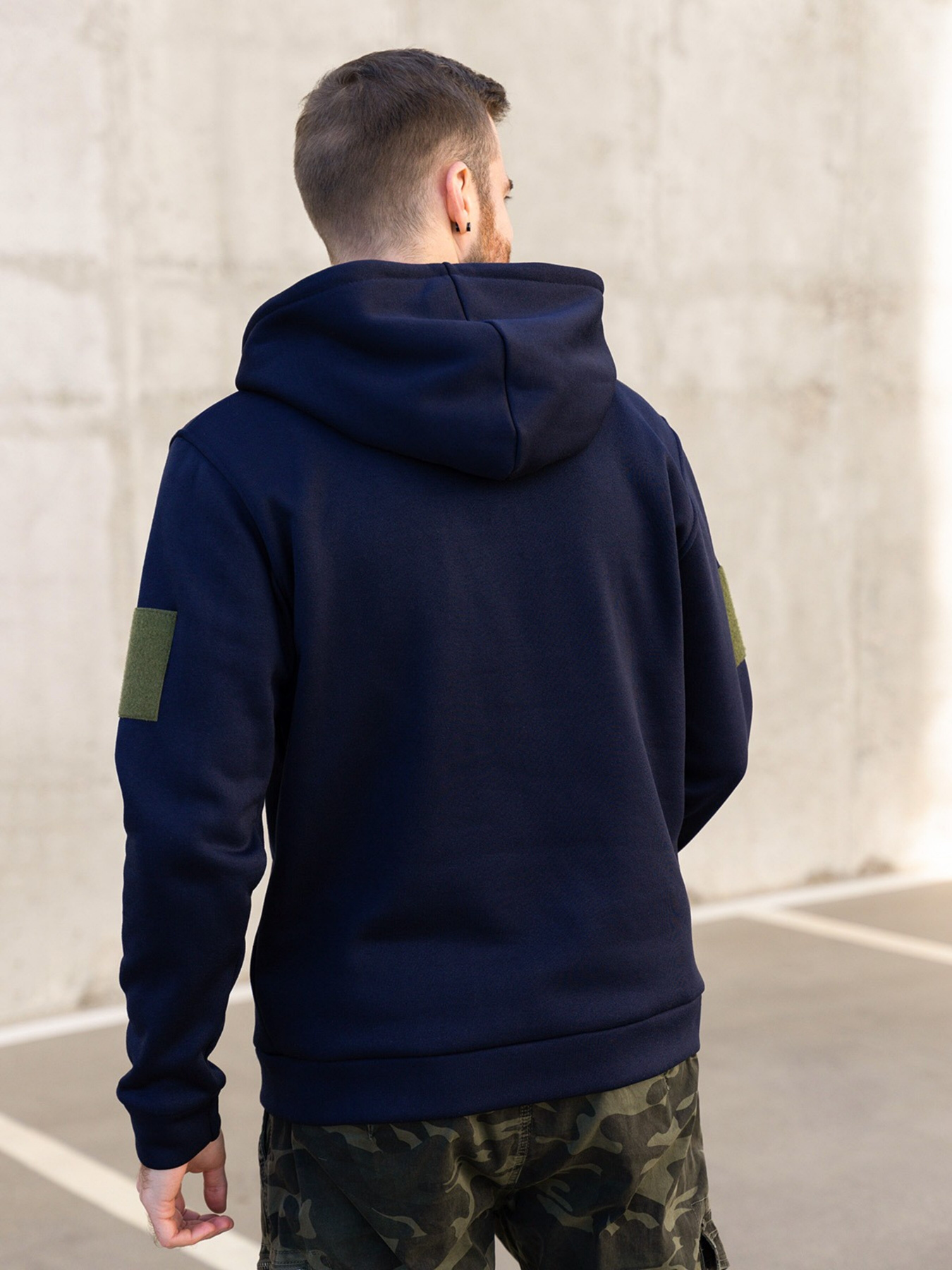 Худи ISSA Plus модель GN-487_darkblue Фото