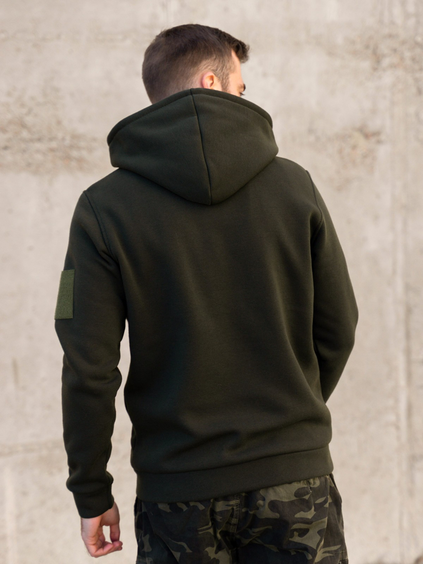 Худи ISSA Plus модель GN-487_khaki Фото