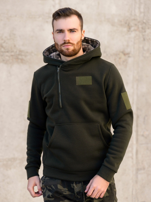 Худі ISSA Plus модель GN-487_khaki Фото