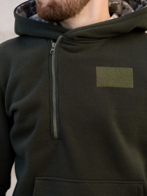 Худи ISSA Plus модель GN-487_khaki Худи ISSA Plus модель GN-487_khaki Фото