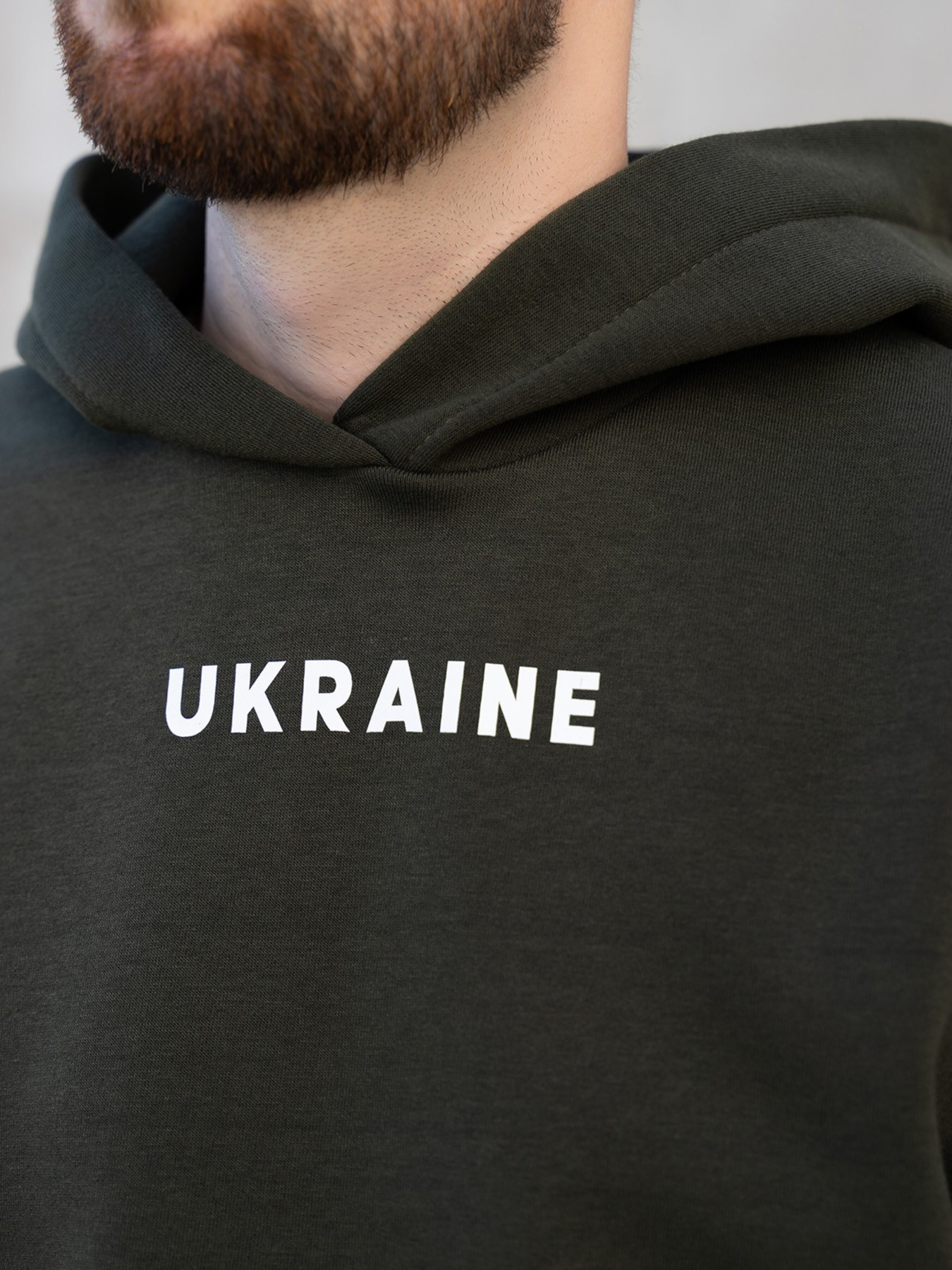 Худи ISSA Plus модель GN-496_khaki Фото