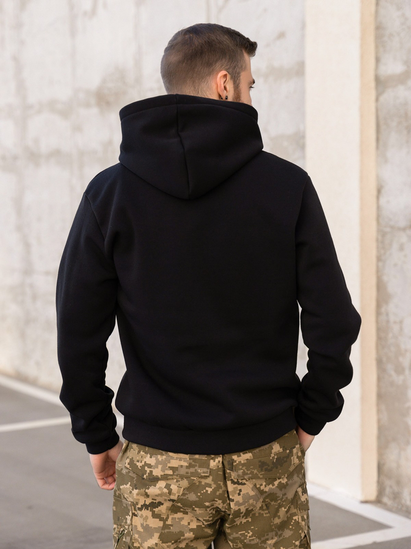 Худи ISSA Plus модель GN-496_black Худи ISSA Plus модель GN-496_black Фото