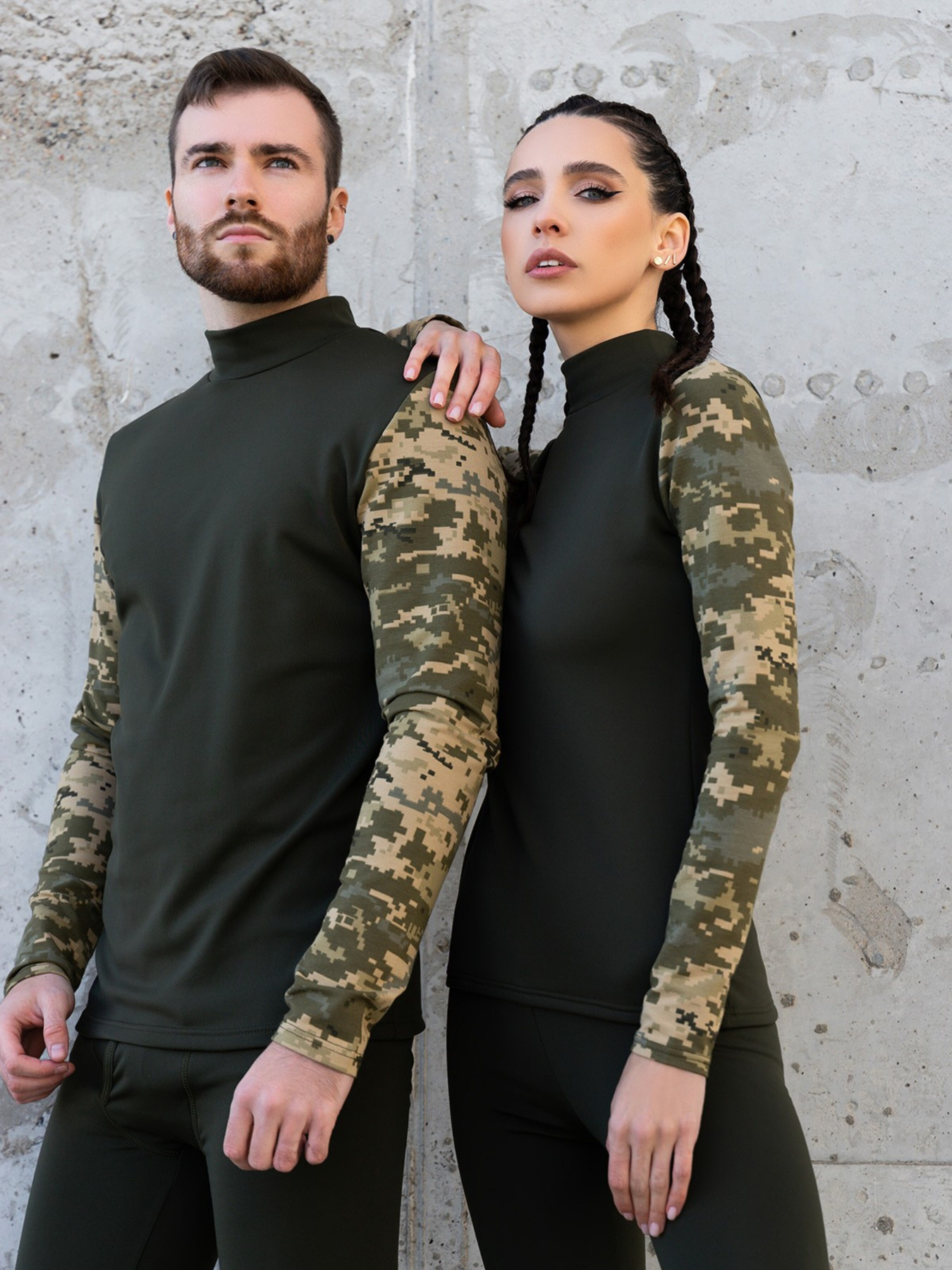 Термобелье ISSA Plus модель GN-497_khaki Фото