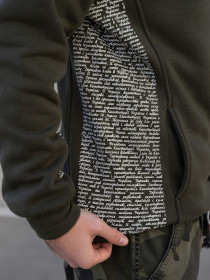 Худи ISSA Plus модель GN-499_khaki Худи ISSA Plus модель GN-499_khaki Фото