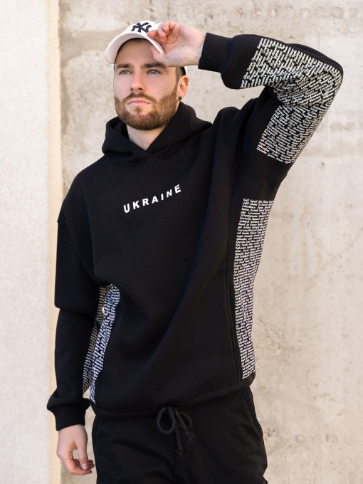 Худі ISSA Plus модель GN-500_black Фото