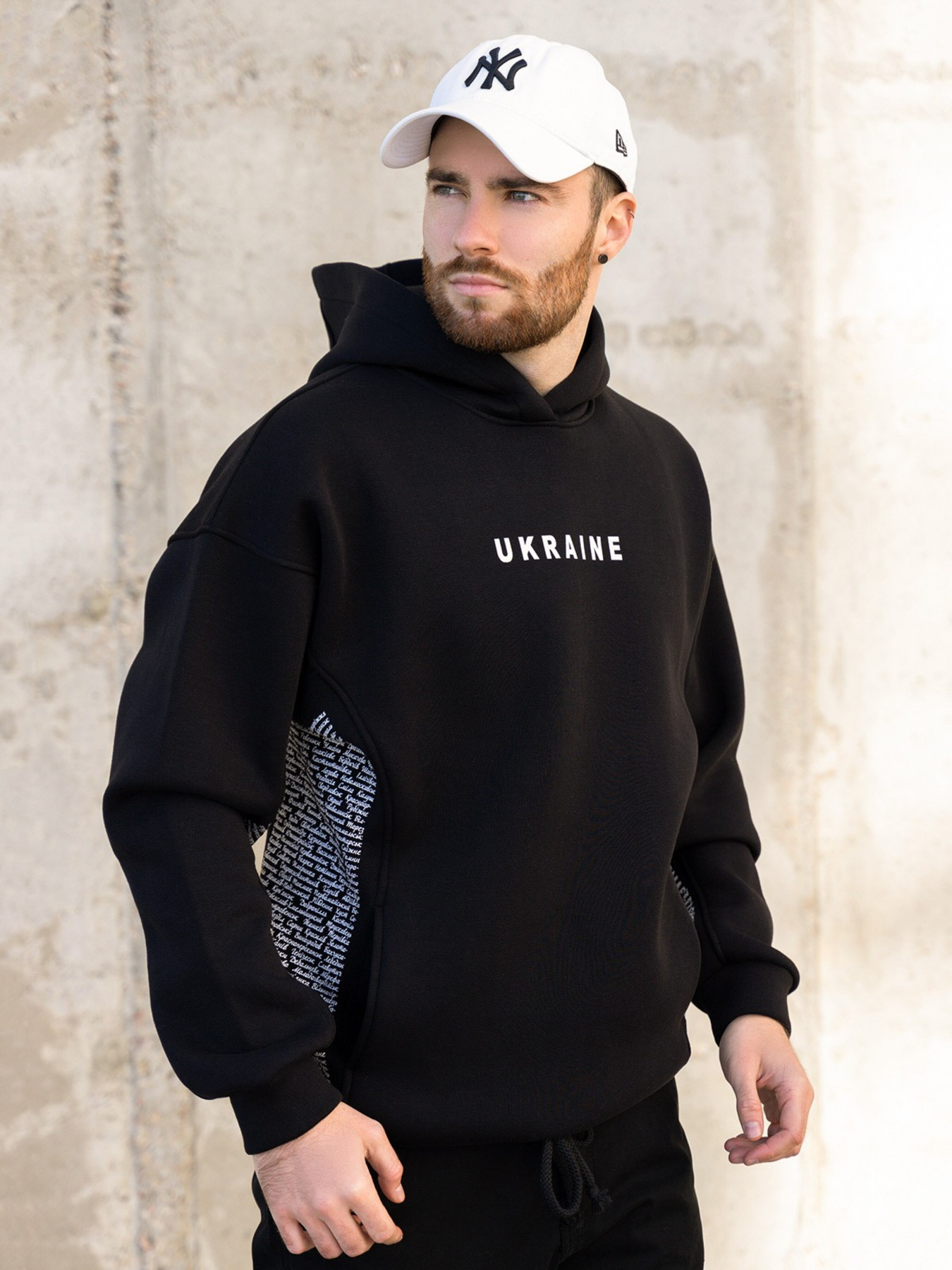 Худи ISSA Plus модель GN-500_black Худи ISSA Plus модель GN-500_black Фото