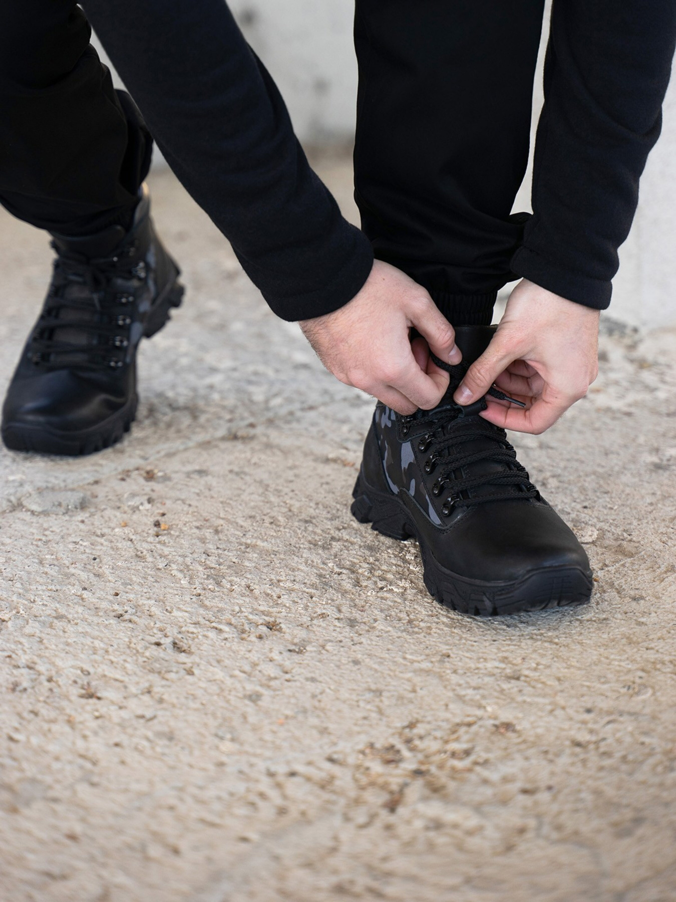 Ботинки ISSA Plus модель GOB2-145_black Фото