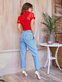 Блуза ISSA Plus модель 11948_red Фото