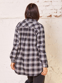 Сорочка ISSA Plus модель 13062_black Фото