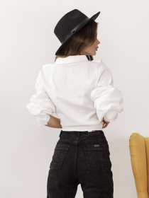 Сорочка повсякденна ISSA Plus модель AK-755_white Сорочка повсякденна ISSA Plus модель AK-755_white Фото