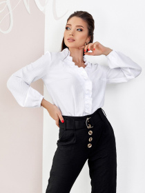 Блуза ISSA Plus модель SA-184_white Фото