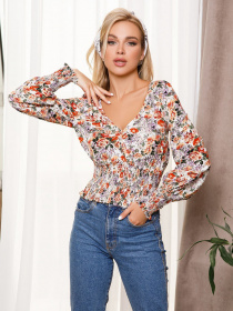 Блуза ISSA Plus модель SA-227_beige Фото