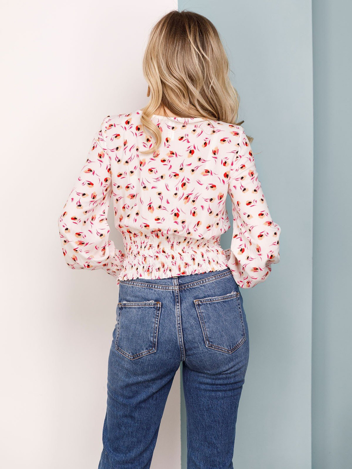 Блуза ISSA Plus модель SA-24_white Фото