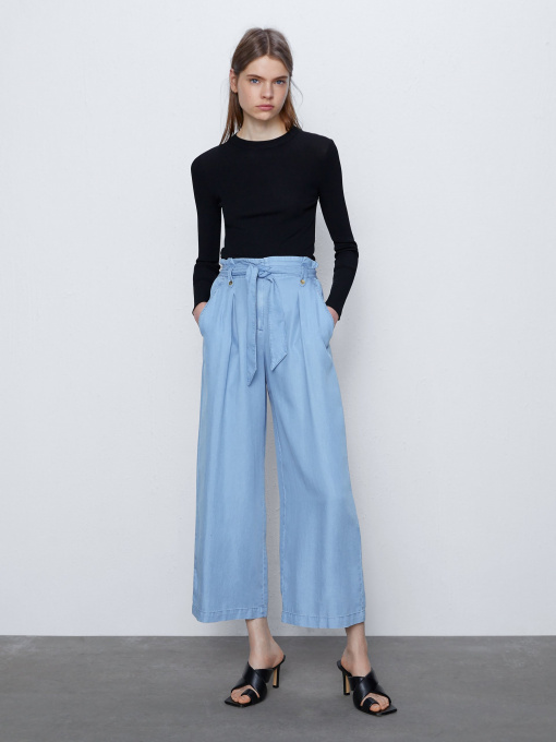 Брюки палаццо ZARA модель 65646 Фото