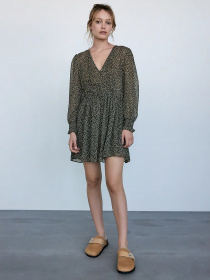 Платье мини ZARA модель 65597 Фото