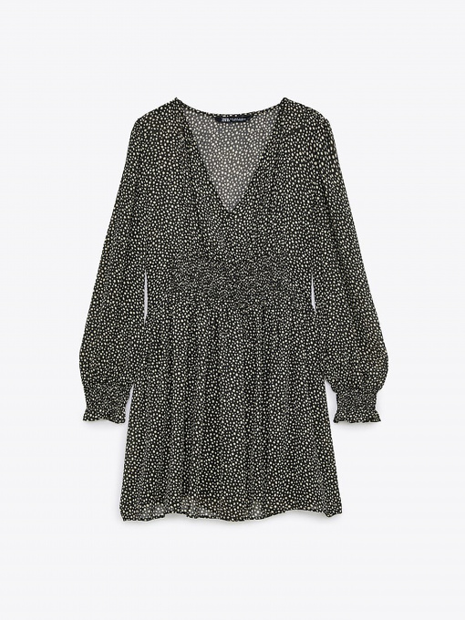 Платье мини ZARA модель 65597 Фото