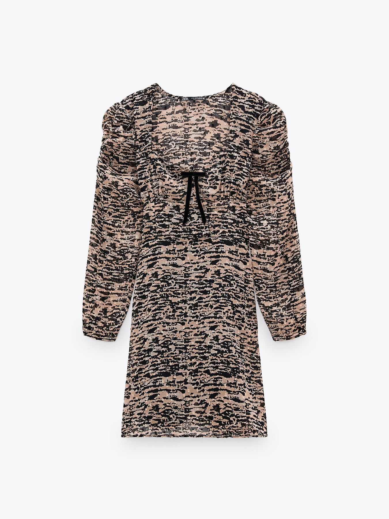 Платье мини ZARA модель 65660 Фото