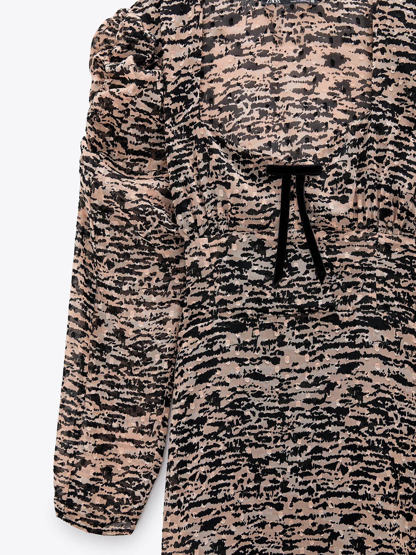 Платье мини ZARA модель 65660 Фото