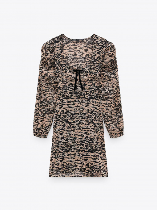 Платье мини ZARA модель 65660 Фото