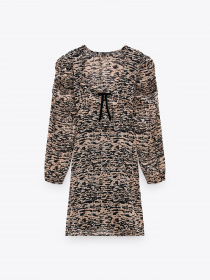 Платье мини ZARA модель 65660 Фото