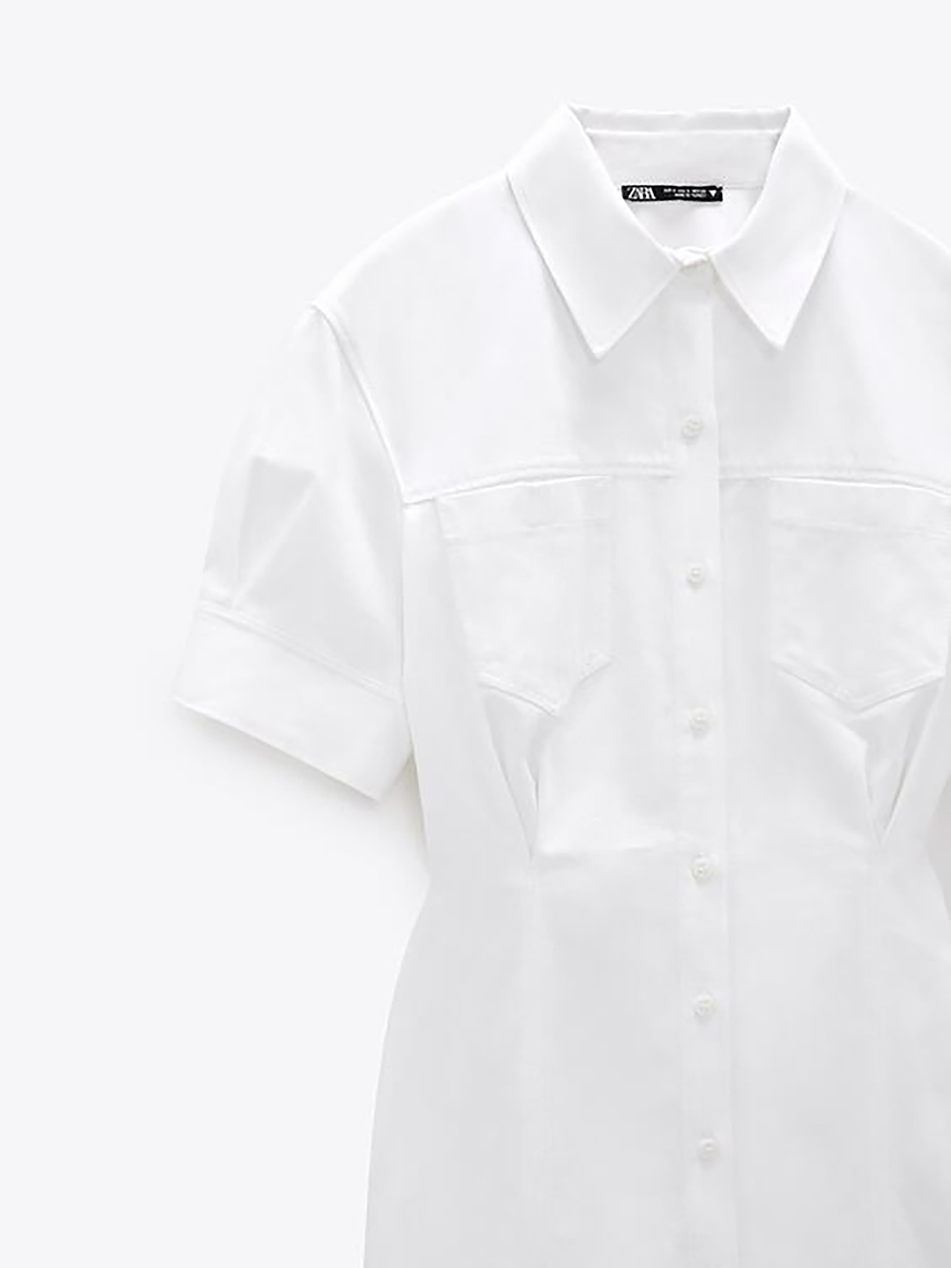 Платье мини ZARA модель 65612 Фото