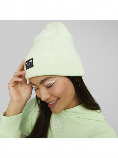 Шапка PUMA ARCHIVE heather beanie модель 021739 — фото 3 - INTERTOP