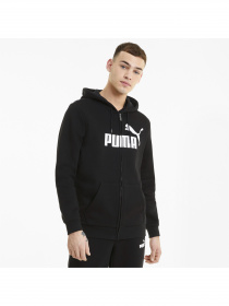 Кофта спортивная PUMA Ess Big Logo Fz Hoodie модель 586698 Фото