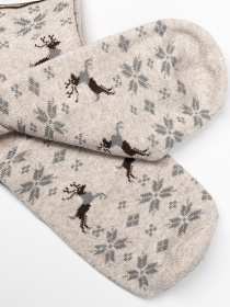 Носки ISSA Plus модель NS-152_beige Фото