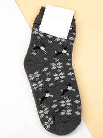 Носки ISSA Plus модель NS-152_darkgray Фото