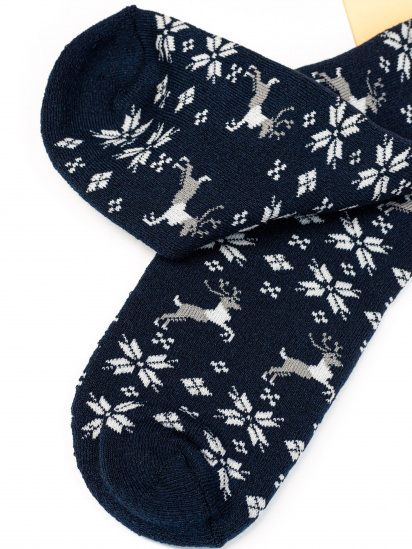 Шкарпетки ISSA Plus модель NS-152_darkblue — фото - INTERTOP
