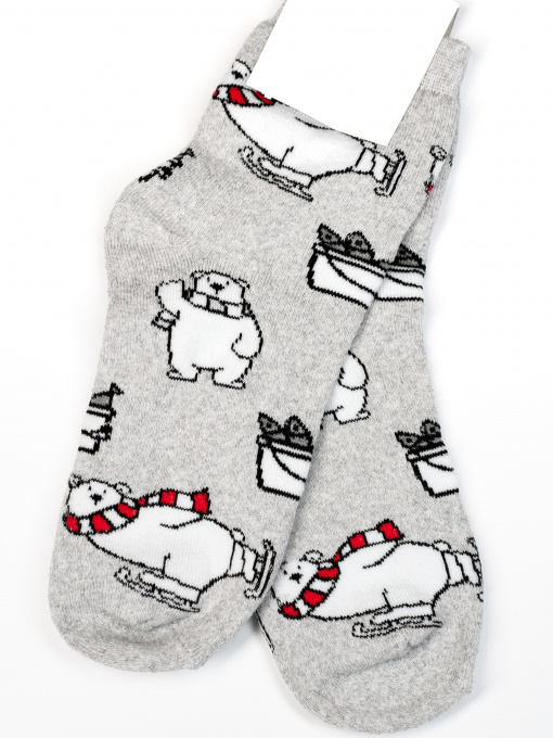 Носки ISSA Plus модель NS-155_grey Фото