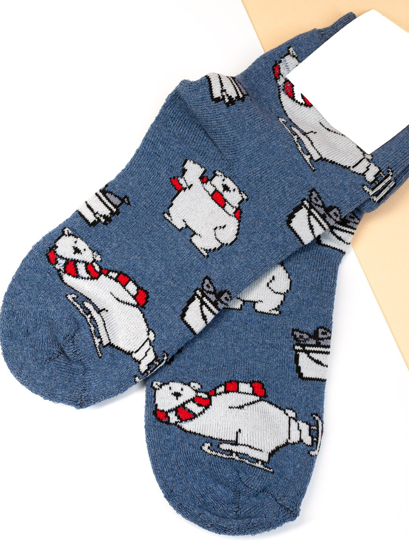 Носки ISSA Plus модель NS-155_blue Носки ISSA Plus модель NS-155_blue Фото