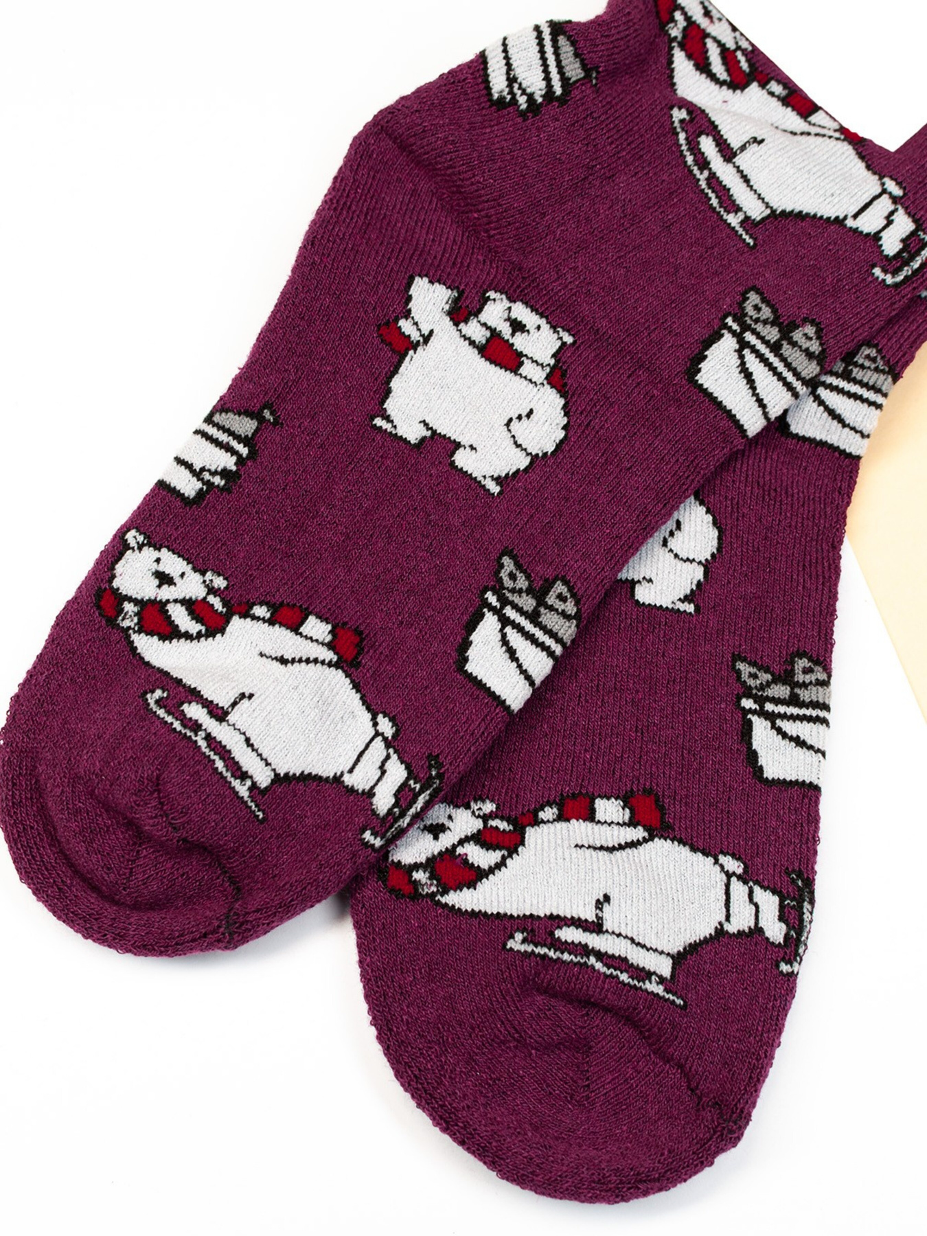 Носки ISSA Plus модель NS-155_purple Фото