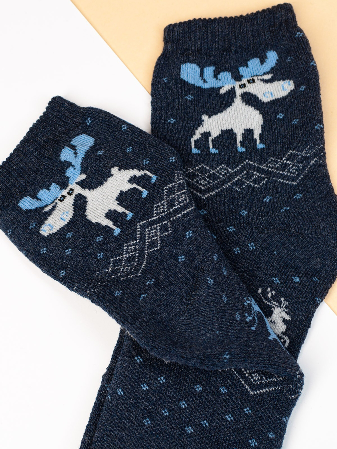 Носки ISSA Plus модель NS-156_darkblue Фото