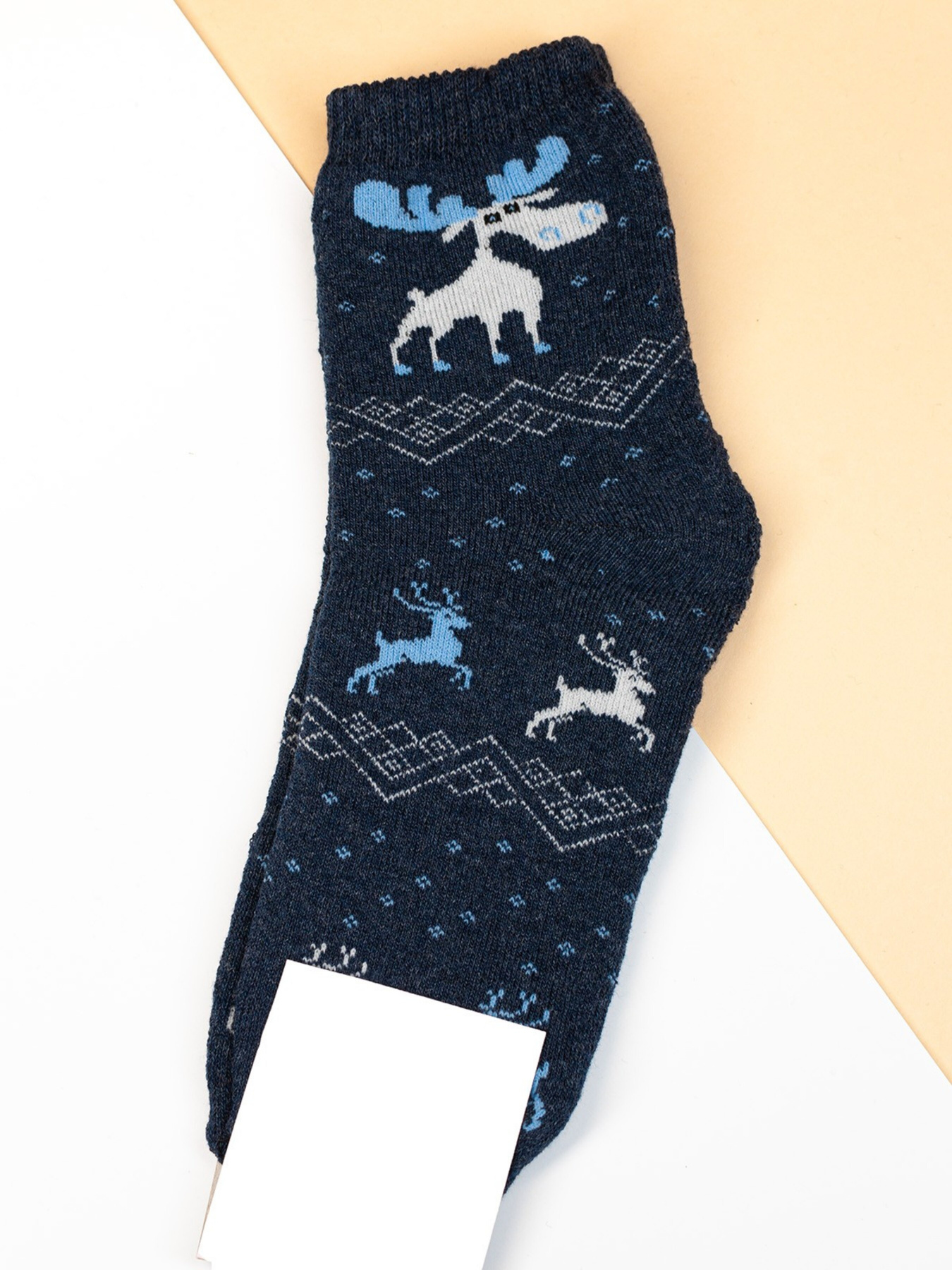 Носки ISSA Plus модель NS-156_darkblue Фото