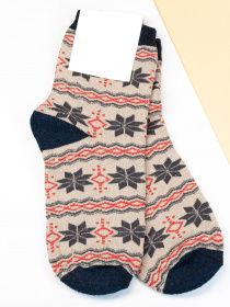 Шкарпетки ISSA Plus модель NS-157_beige Шкарпетки ISSA Plus модель NS-157_beige Фото