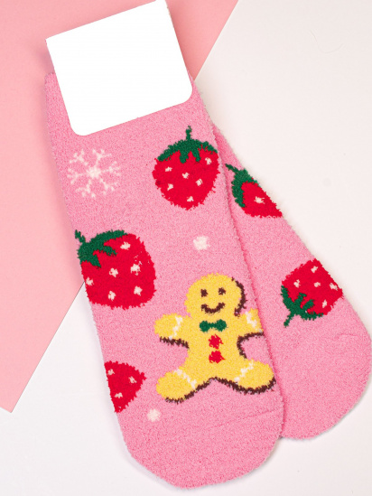 Шкарпетки ISSA Plus модель NS-158_pink - фото