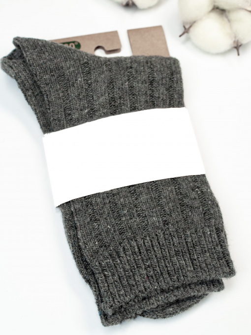 Носки ISSA Plus модель NS-159_darkgray Фото